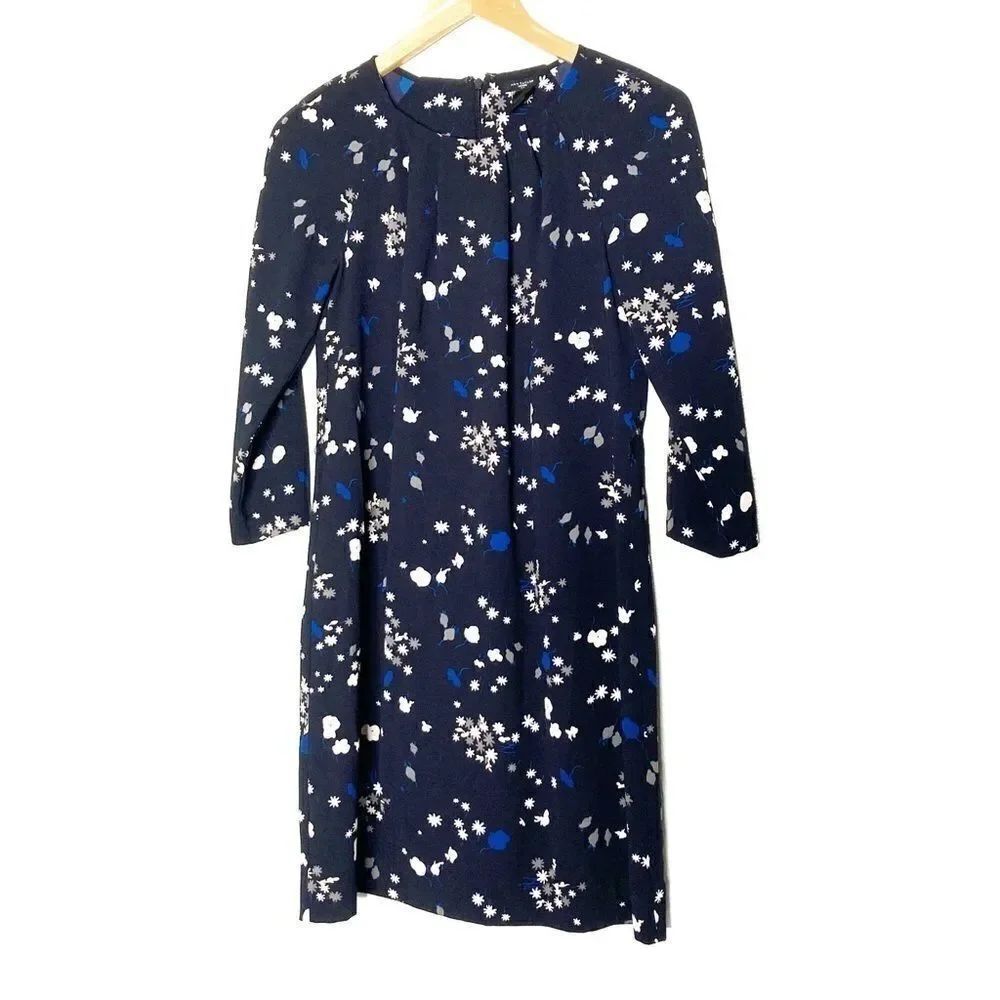 Ann Taylor | Black Floral Mini Dress